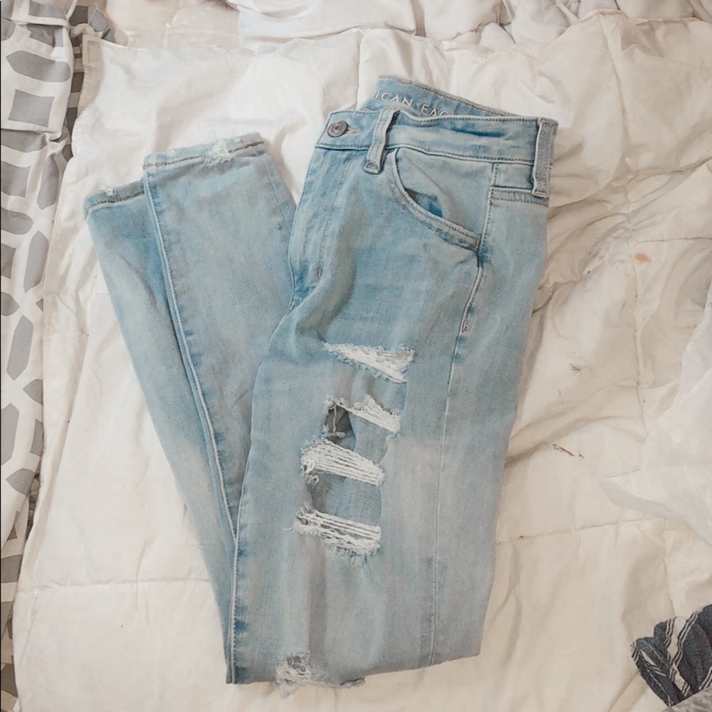 american eagle jeans/jeggings